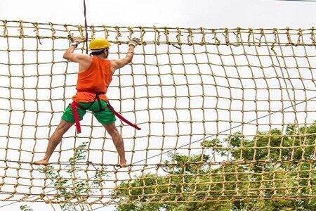 Commando Net Traverse Wall